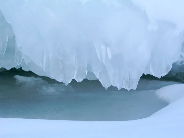 Bevroren meer — Stockfoto