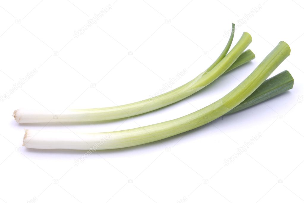 Fresh green onions
