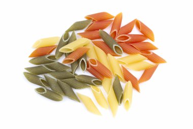 Colorful pasta