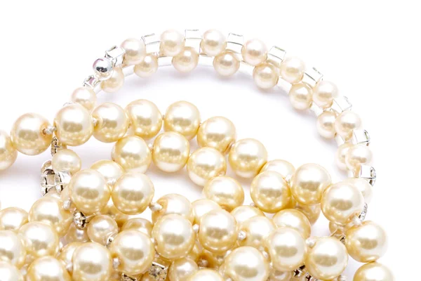 Vackra sträng av pärlor — Stockfoto