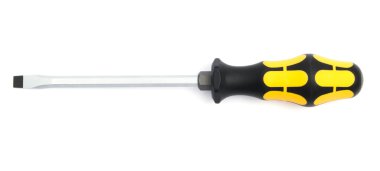 Yellow screwdriver clipart