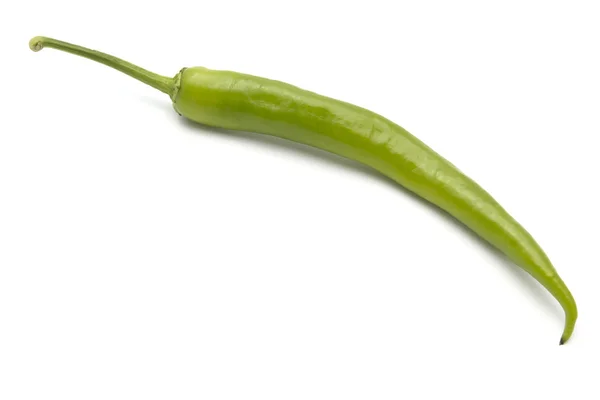 Zelené chilli — Stock fotografie