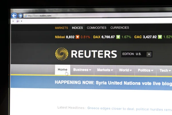 Reuters — Zdjęcie stockowe