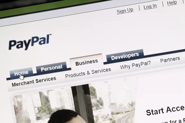 PayPal — Foto Stock