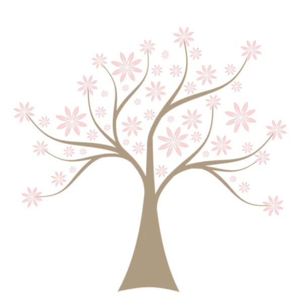 Весна дерево — стоковий вектор