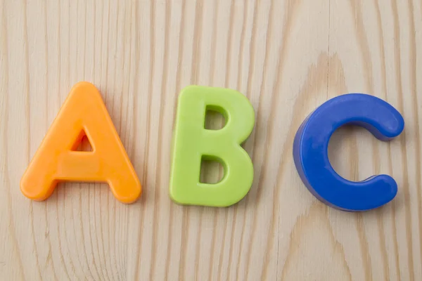 Letter magnets — Stock Photo, Image