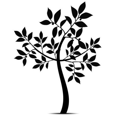 Art Tree Silhouette clipart