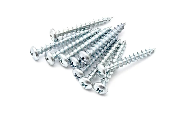 Heap of screws — Stock Photo, Image