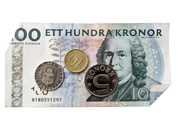 Moneda sueca — Foto de Stock