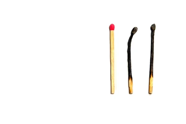 Burn Matches — Stock Photo, Image