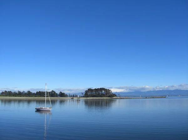 Ciel bleu à nelson — Photo