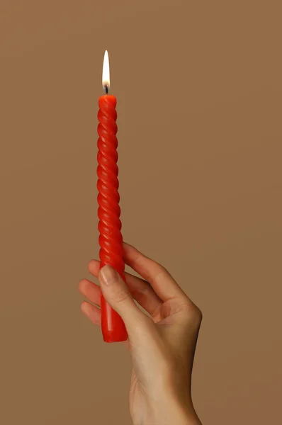 stock image Single candle