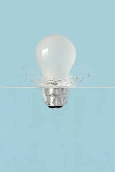 Water light bulb — Stock Photo, Image