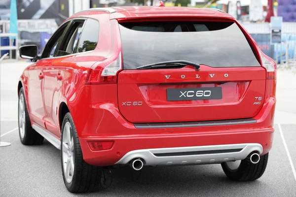 Roter Volvo T8 — Stockfoto
