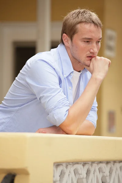 Pensive man — Stock Photo, Image