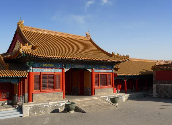 紫禁城, 北京, 中国の裁判所の入口 — ストック写真