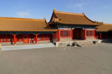 A court building in the Forbidden City, Beijing, China