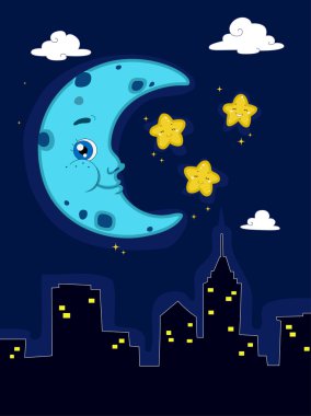 Night Scene clipart