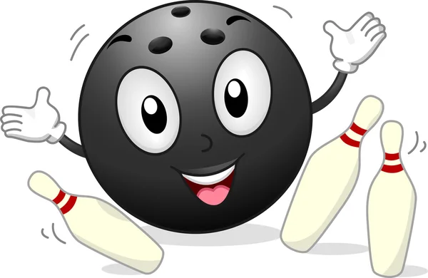 Bowling Mascot — Stock Photo, Image