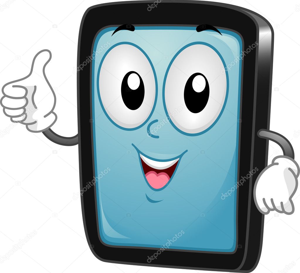 Tablet PC Mascot