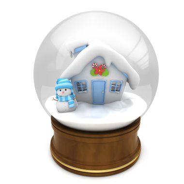 Snow Globe clipart