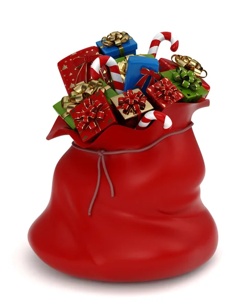 Bag of Gifts — Stock Photo, Image