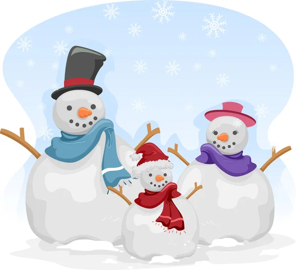 Snowman Face Frame Stock Photo by ©lenmdp 8137556