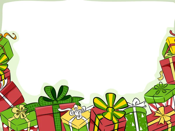 Weihnachtsgeschenke Hintergrund — Stockfoto