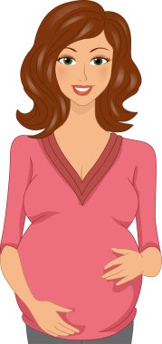 Pregnant Woman clipart