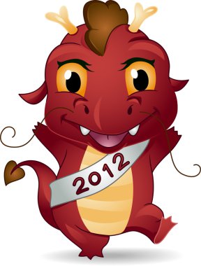 Dragon New Year clipart