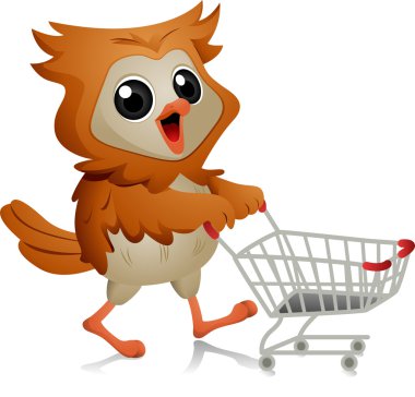 Shopper Owl clipart