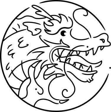 Year of the Dragon clipart