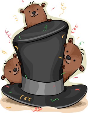 Groundhog Day clipart