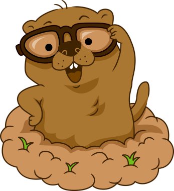 Groundhog Day clipart