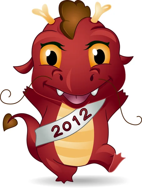 Dragon Nowy rok — Zdjęcie stockowe