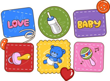 Baby Patches clipart