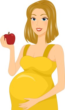 Pregnant Girl clipart