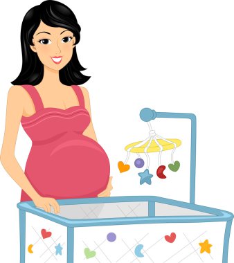 Baby Crib clipart