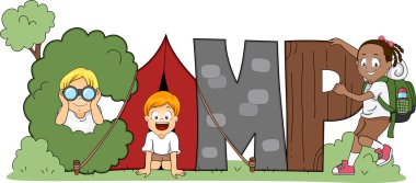 Children's Camp clipart