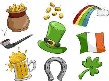 St. Patrick's Day Background clipart