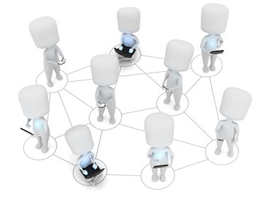 Digital Connection clipart