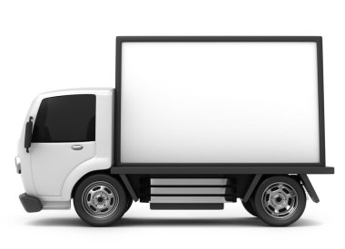 Mobile Billboard clipart