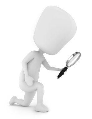 Man Searching clipart