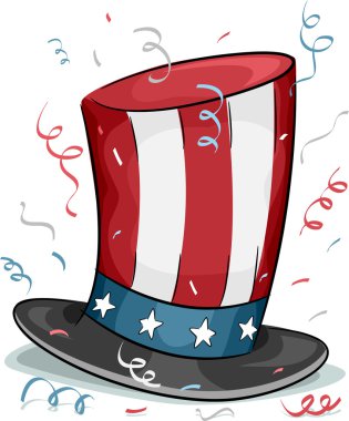 US President's Day clipart