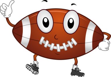 Football Thumbs Up clipart