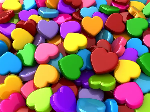 Valentine Hearts — Stock Photo, Image