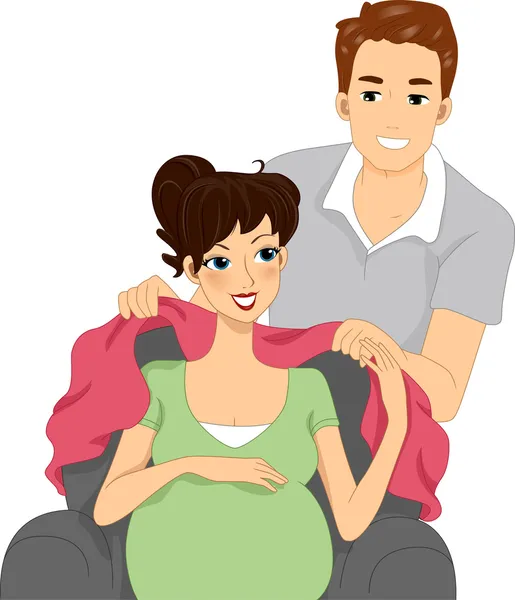 Expecting Parents — Stock Photo, Image