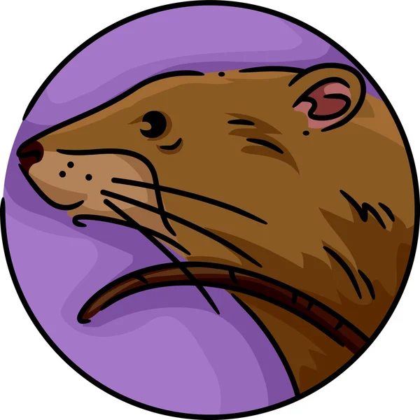 Szczur zodiaku — Zdjęcie stockowe