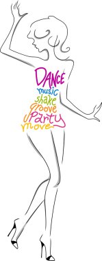 Female Dancer clipart