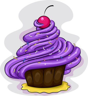 Cupcake Icing clipart